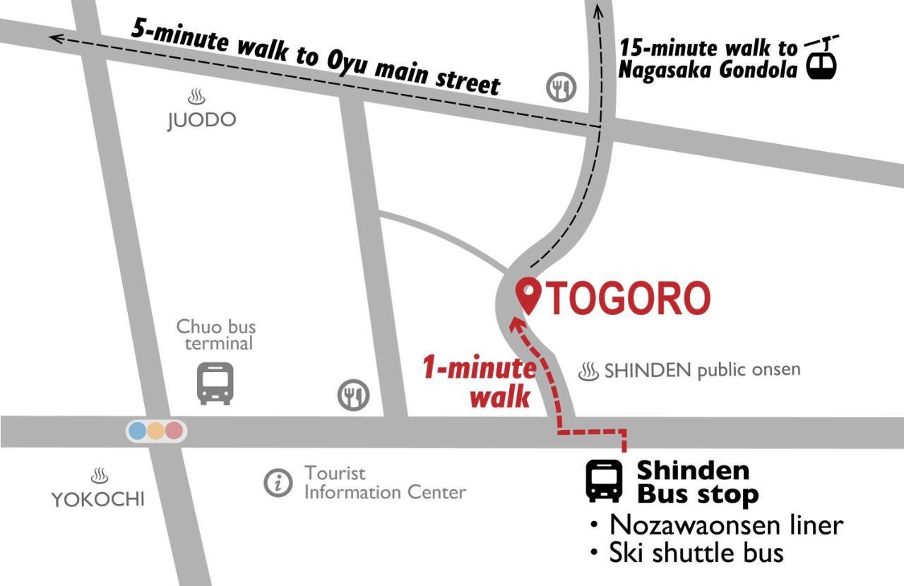 Togoro Hotel โนซาวะออนเซ็น ภายนอก รูปภาพ